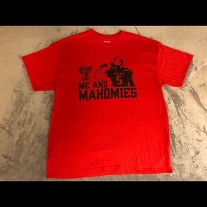 Throwback Patrick Mahomes Texas Tech T-Shirt